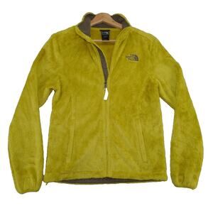 The North Face Osito Fleece Jacket XS Yellow Full Zip Soft Women’s Cozy
